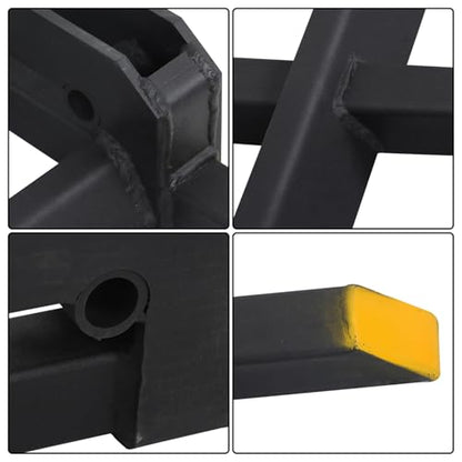 42" 2500lbs Clamp On Pallet Forks for Tractor Skid Steer