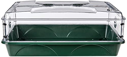 EarlyGrow 93774 Domed Propagator, 1 Height Extender, Green - size: 1 Side Extender with no Clip Set