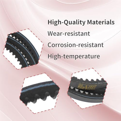 3L Tooth HB Drive Belt Fit for Earthquake Trimmer Replace 60005003
