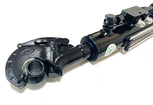 Hydraulic Top Link Cat 2+2 with Hook, 23-6"-33,65" / 8"Stroke with Valve+Hoses