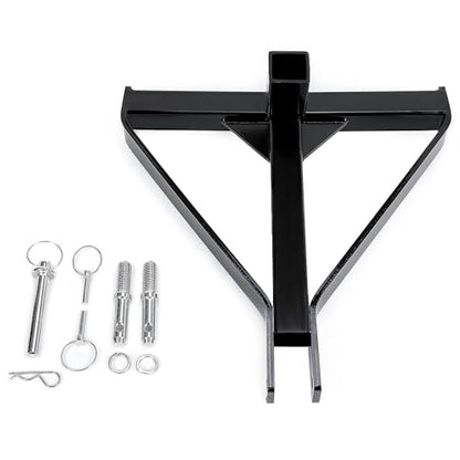 3 Point 2 Receiver Trailer Hitch Category 1 Tractor Tow Hitch Drawbar