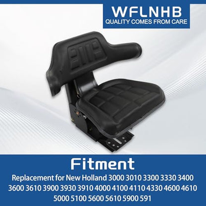 WFLNHB Tractor Cushioned Seat Replacement for New Holland 3000 3010 3300
