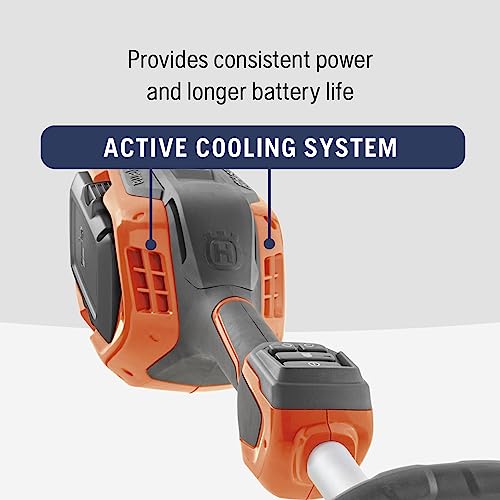 Husqvarna WeedEater 320iL Cordless String Trimmer with 4 Ah Battery and Charger, 16-Inch Straight Shaft Electric Weed Eater with Rapid Replace Trimmer Head for Reloading, Gifts for Men, 970480104 - size: 320iL Kit