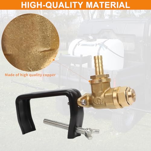 MOTOQUEEN Boomless Sprayer Nozzle ATV Spot Sprayer Width Up to 31FT - size: Large