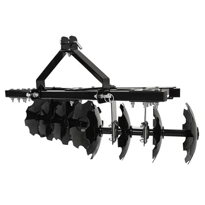 KUAFU Disc Harrow Compatible with CAT-0 Compact Garden Lawn Tractor