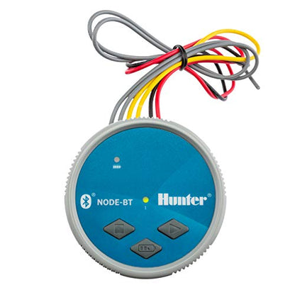 Hunter Node-BT-100-LS Single Zone Bluetooth Enabled Irrigation Controller, DC Solenoid Not Included, One Station 9V Timer NODEBT100LS