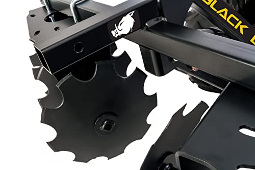 Black Boar Camco ATV/UTV Disc Harrow Implement | Specifically Designed to Thoroughly Break up Tough Ground | (66001)