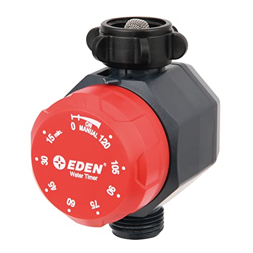 Eden Mechanical Watering Hose Timer for Lawn and Garden, 1-Zone Sprinkler Timer - style: 1-Zone