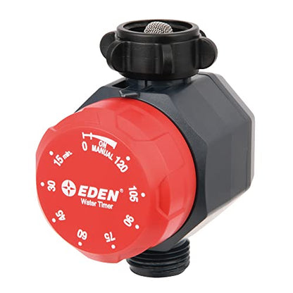 Eden Mechanical Watering Hose Timer for Lawn and Garden, 1-Zone Sprinkler Timer - style: 1-Zone