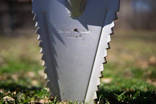 48" Garden Shovel/Saw, Carbon Steel - size: 48-Inch