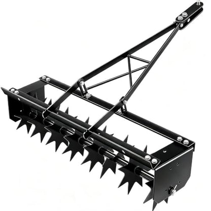 Tow Behind Lawn Aerator 400LBS,Pull Behind Aerator with Steel Nails