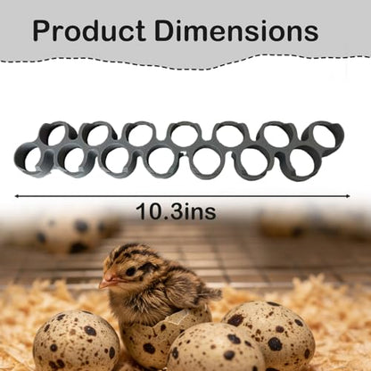 Custom Quail Egg Turner Tray Compatible with Maticoopx 20 Egg Incubator - color: M30