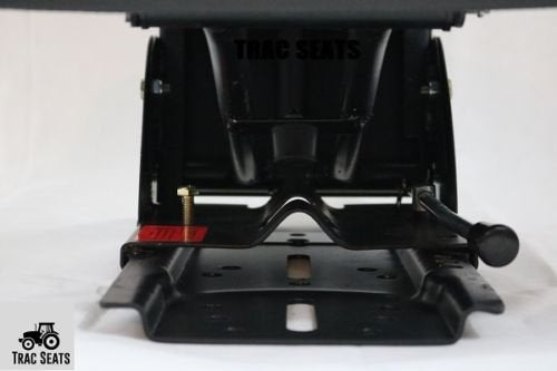 TRAC SEATS BLACK WAFFLE STYLE UNIVERSAL TRACTOR SUSPENSION SEAT WITH TILT FITS FORD/NEW HOLLAND 2000 2310 2600 2610 2810 2910