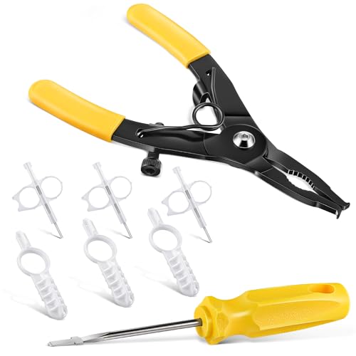Sprinkler Adjustment Tool Compatible with Hunter/Rain Bird, Yellow & White - color: Yellow & White