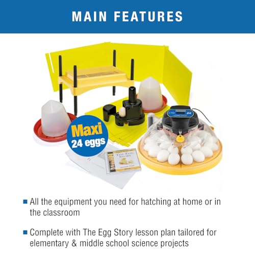 Brinsea Maxi 24 Advance Complete Classroom Egg Hatching Incubation Kit - size: Classroom Kit, 24 Eggs