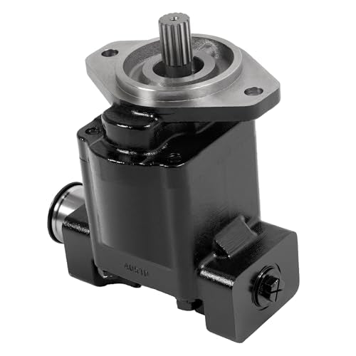 WUTIST AT179792 Hydraulic Pump Compatible with John Deere Backhoe Loader 310K 310E 310J 310G 710D Backhoe Loader Steel