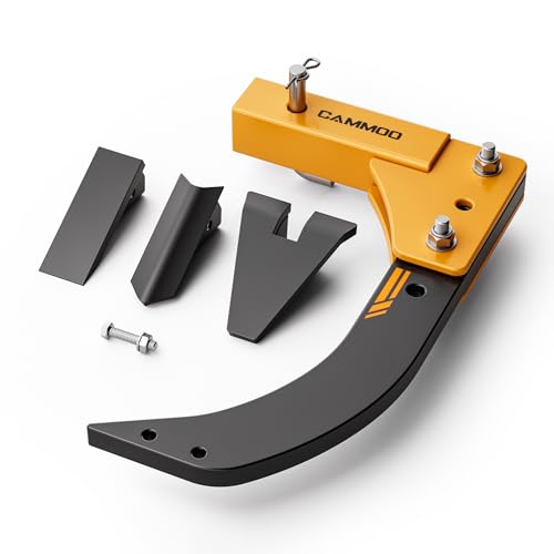 CAMMOO Hitch Mounted Trencher Ripper, Yellow - color: Yellow