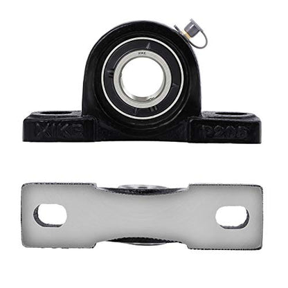 XiKe 2 Pcs UCP205 Pillow Block Bearings ID 25mm - size: UCP205 Bore 1"
