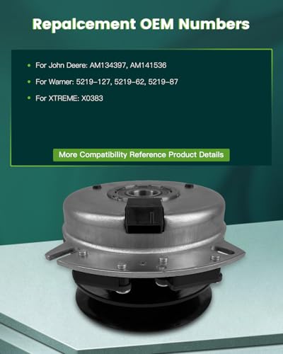 SCITOO 3813 Electric PTO Lawn Mower Clutch for Sears - color: 3813 Clutch