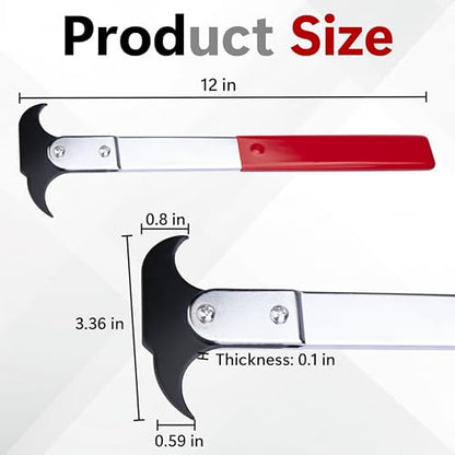 ecocstm Seal Puller Tool, Oil Seal Removal Tool with Dual Hook