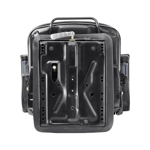 VEVOR Universal Forklift Seat, Tractor Seat with Armrest & Adjustable Back - style: High Suspension