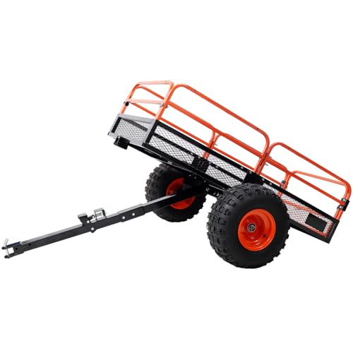 Heavy-Duty Dump Cart for Yard and Farm Hauling