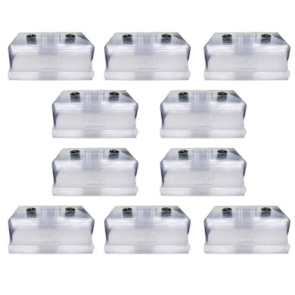 7 Inch Clone Dome - 100 Pack Humidity Vented Domes - Plant Grow - color: Clear, size: 100-Pack