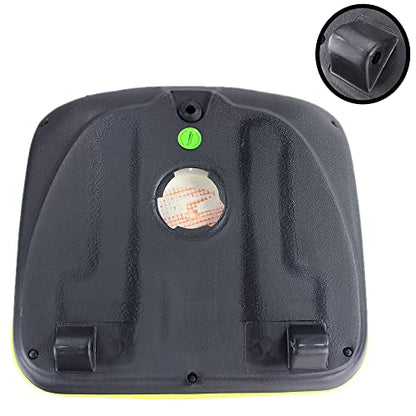 E-420-182 DirectFit™ Yellow Seat for John Deere 325 (S/N 70001>), 335 (S/N 70001>), 345 (S/N 70001>), 355D, GT225, GT235, GT235E, LX255, LX277, LX279, LX288, GT245, GX255, GX325, +++