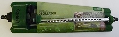 Orbit SunMate Oscillator Sprinkler, 3000 Square Feet - size: 3000 Feet