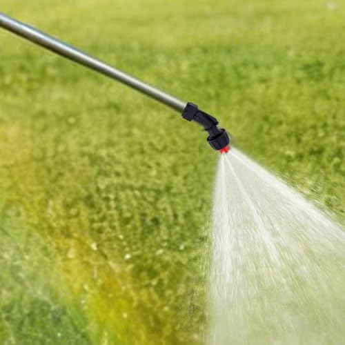 2pcs 110°Flat Fan Garden Spray Nozzles with 14pcs 7 Sizes 0.1-0.6mm Tips