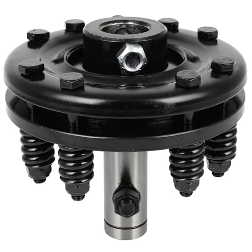 Black PTO Slip Clutch, ACZCR 1-3/8" Smooth Round Ends Slip Clutch