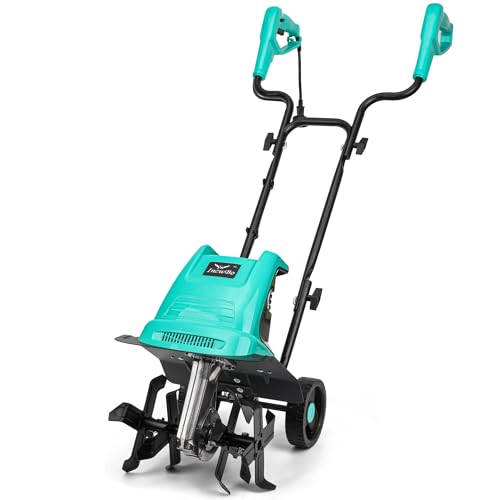 IncwBo 12'' 10.5AMP Corded Electric Garden Roto Tiller Cultivator Powerful - size: 10.5 AMP-12 INCH
