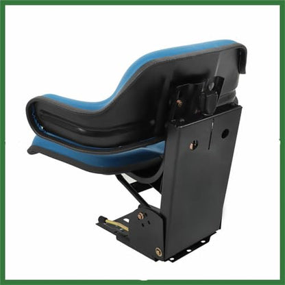 Blue Adjustable Suspension Shock-Absorbing Seat