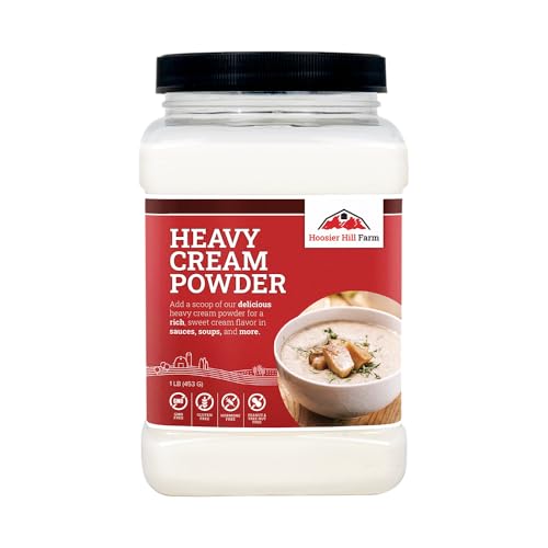 Heavy Cream Powder by Hoosier Hill Farm, 1LB (Pack of 1) - size: 1 Pound (Pack of 1)