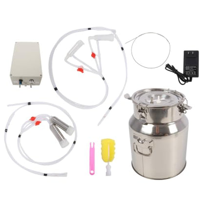 Nakkaa 14L 2 in 1 Goats and Cows Electric Milking Machine