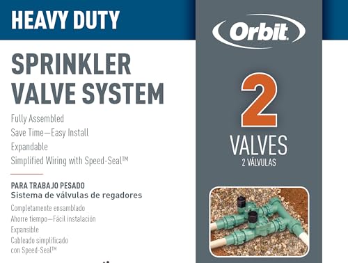Orbit 57250 2-Valve Heavy Duty Preassembled Manifold - size: 2-Valve