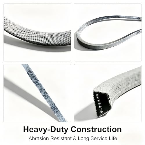 144959 Deck Belt, 532144959 1/2" x 95.5" Kevlar Belt Replacement for Craftsman LT1000 LT2000 LT3000 DYT4000 42" Riding Mower, Replaces 130801 138255 160855 24690, Compatible with Husqvarna Poulan AYP