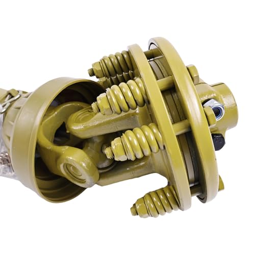 Pto Shaft 1-3/8" 6 Spline Both Ends w/Slip Clutch T4 31.5"-41"