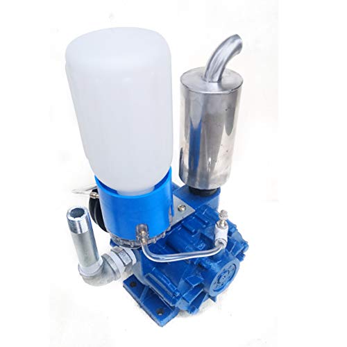 Vacuum Pump for Cow Milking Machine Milker Bucket Tank Barrel 250L/min Portable Cow Goat Milking Machine Vacuum Pump Livestock Milking Equipment Barrel Vacuum Pump 250L/min(US Stock)