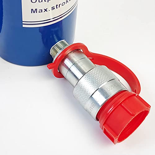 AMZCNC 10 Ton Single Acting Hydraulic Cylinder Ram, 2 Inch Stroke - size: 10t