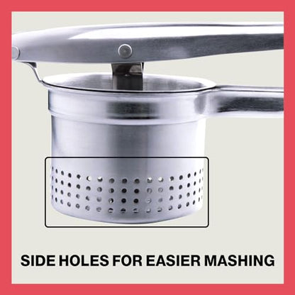 Stainless Steel Potato Ricer for Smooth Mashed Potatoes