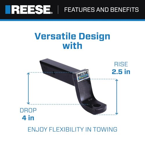 Reese Towpower 21345 4" Draw Bar - 0226.8236 - style: 4 in Drop / 11 in Length