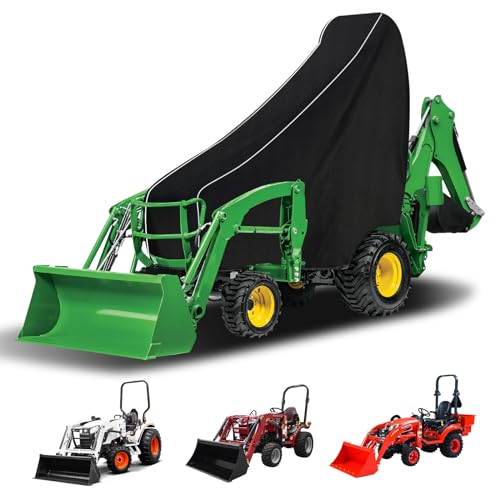 Waterproof Compact Tractors Cover Replace for John Deere 1025R 2520/ Kubota - size: Large