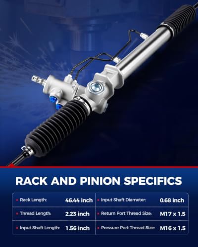 KAX 26-1963 Hydraulic Power Steering Rack and Pinion Assembly - size: 26-1963