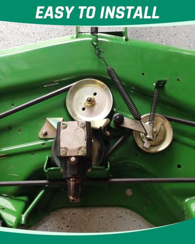 60" Deck Belt Fit for John Deere 1023E 1025R 1026R Mowers, LVU21854 V-Belt