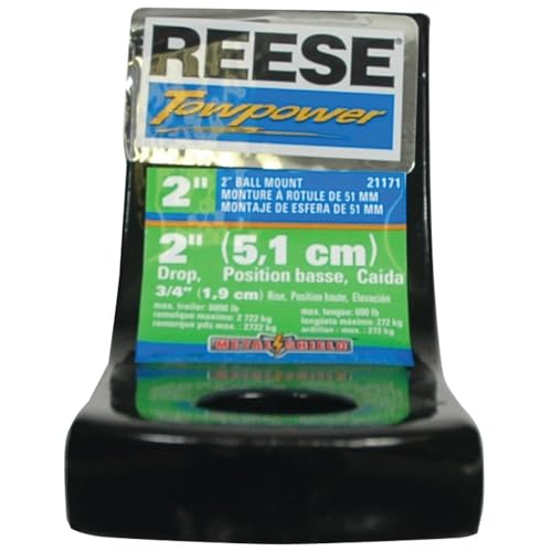 Reese Towpower 21171 2" Hitch Draw Bar - style: 2 in Drop