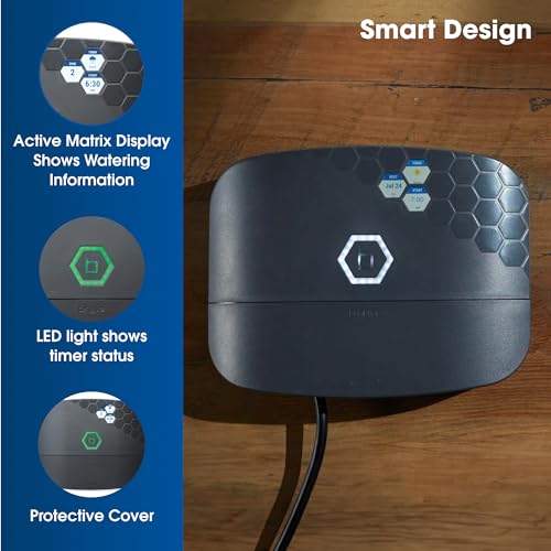 Orbit B-hyve XR Smart Sprinkler Timer - 16-Zone - WiFi-Enabled Indoor/Outdoor Irrigation Controller - App Control - Weatherproof Watering System - Multi Zone - Custom Programs - 57995 (Pack of 2) - size: 16-Zone (Pack of 2)