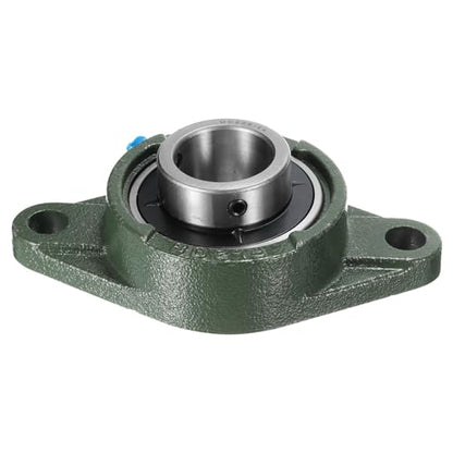uxcell 2pcs UCFL208-24 Pillow Block Bearings 1-1/2 in Bore Self Alignment - size: UCFL208-24