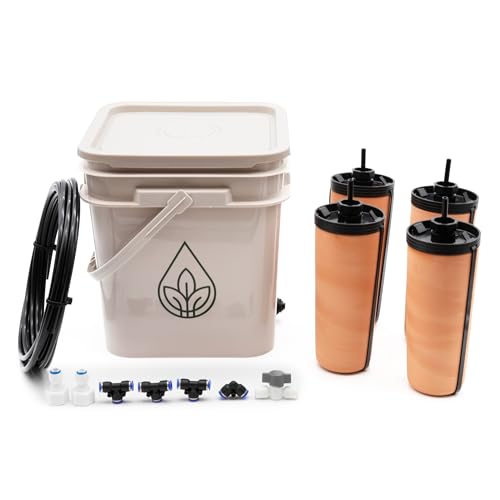 Thirsty Earth: CottaCup Automatic Olla Watering System for Your Garden (4 Cup Kit) - size: 4 Cup Kit