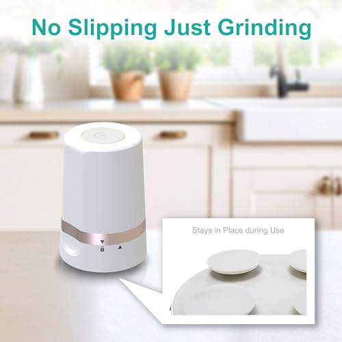 Fullicon Electric Pill Crusher, One Touch Grinding, Fine Powder, Rose Gold - color: Rose Gold